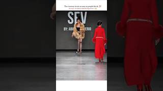 Most Unexpected Runway Moment Ever 😳#RampWalk #ModelMoment #FashionShorts #ViralFashion
