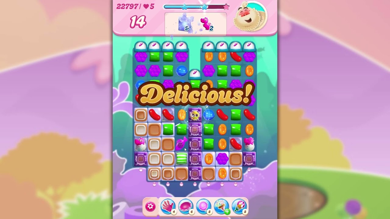※candyページ Candy Crush Saga Level 22797 - YouTube