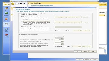 Establishing a Group Update Provider (GUP) for Symantec Endpoint Protection