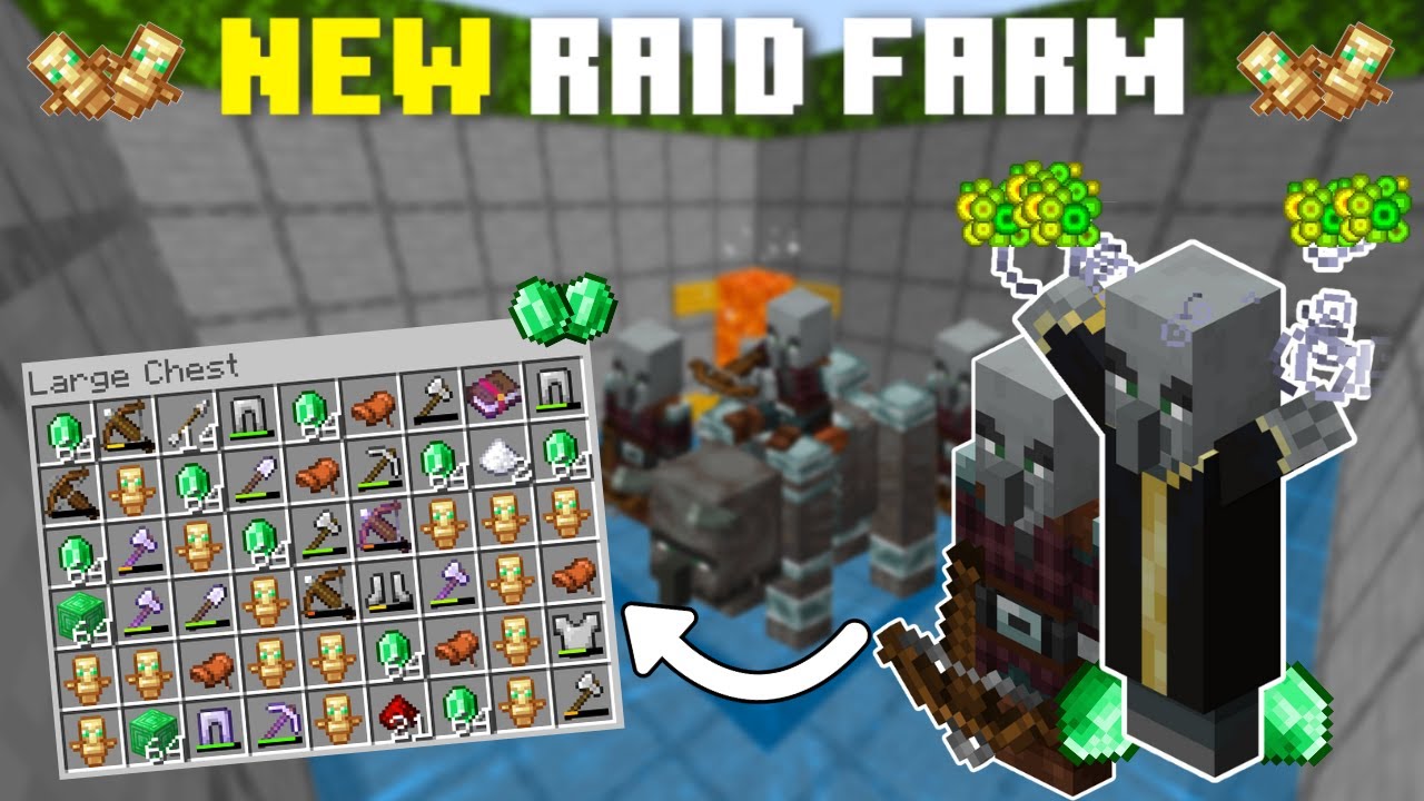 Emerald Ranch Minecraft IMPROVED Emerald Farm Minecraft Bedrock 1.21+ | #minecraft - YouTube
