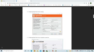Design a basic model using rapid miner application.