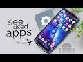 How to See Most Used Apps on Android (tutorial)