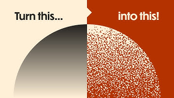 How to Add Live and Editable Grain Texture to Objects and Gradients in Adobe Illustrator