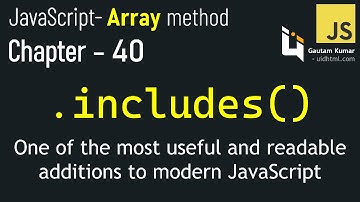 JavaScript - 40 | Stop Wasting Time ❌How to Check if Array Has an Element with JavaScript includes()