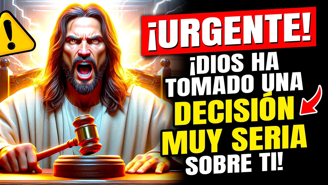 ⚠️¡TU SENTENCIA HA SIDO DECRECTADA EN EL CIELO HIJO! ¡ESCUCHA, ES URGENTE!