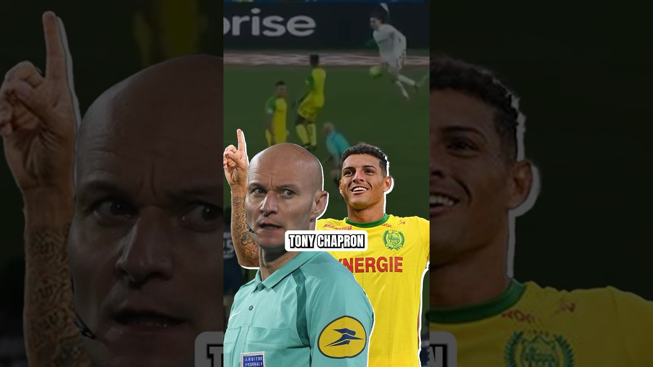 Rare Football Referee L French Referee Kicks Player YouTube