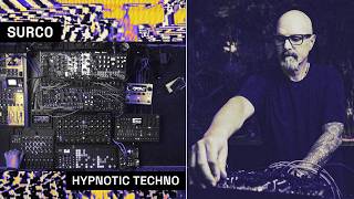 Improvised Hypnotic Techno Live Performance with Modular Synth by Surco
