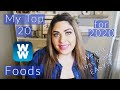 TOP 20 FOODS TO MAKE WEIGHT LOSS EASY! | MYWW | WEIGHT WATCHERS!!