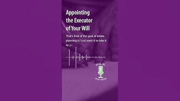What is the difference between an executor and a trustee?