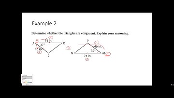 Geometry 5.3 SAS Triangle Congruence