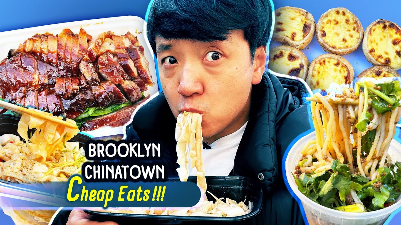 Best BROOKLYN CHINATOWN Cheap Eats! MUST TRY Pork Buns! YouTube