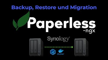 🔄 Backup & Restore of Paperless-NGX 📄 on the Synology NAS 🧠💾