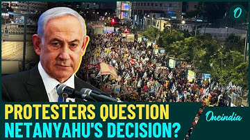 Tel Aviv Erupts in Protests| Thousands Slam Netanyahu’s Hostage Deal, Roads Blocked | VIDEO