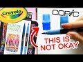 WORST MARKERS EVER?! || CRAYOLA made BLENDING Markers??