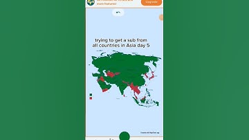 trying to get a sub from all countries in Asia  day 5