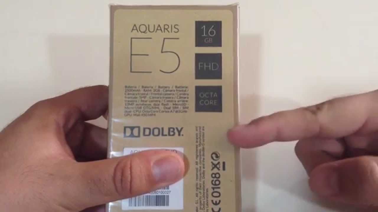 Unboxing BQ Aquaris E5 FHD - YouTube