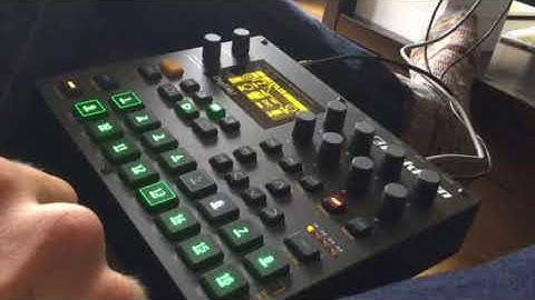 Digitakt groove made only using sine wave