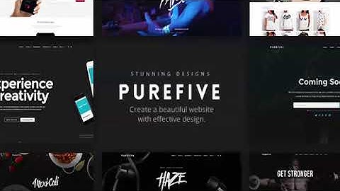Purefive   Multipurpose HTML5 Template   Themeforest Website Templates and Themes