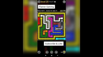 Flow Free || Pathway Pack || 11x11 || Level 21 To 30 Gameplay