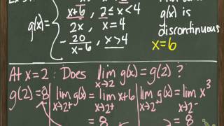 Ex5: Continuity and Piecewise Functions