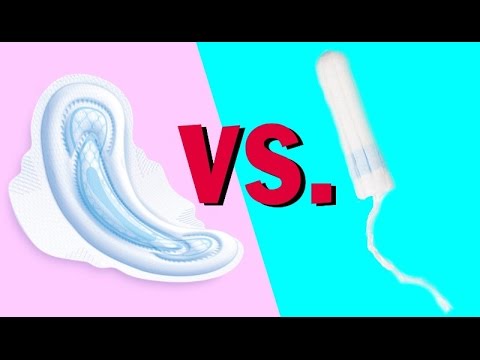 PADS vs. TAMPONS!!! WHICH IS BETTER? - YouTube