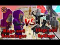 Mage and beamloger vs illage and spillage  minecraft mob battle