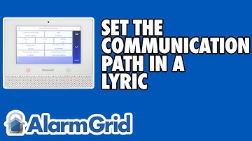 Setting the Communication Path In A Lyric Controller