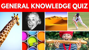 General Knowledge Quiz | Trivia Questions | GK Quiz (part 2)