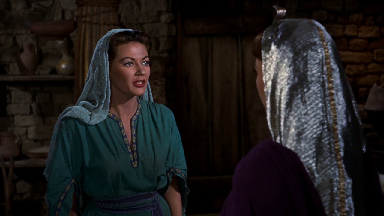 Nefertiri Meets Zipporah - The Ten Commandments 1956