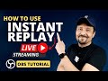How to show multiple instant replay during live streaming  obs studio  tutorial  hindi