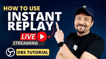 How To Show Multiple Instant Replay During Live Streaming | OBS Studio | Tutorial | Hindi