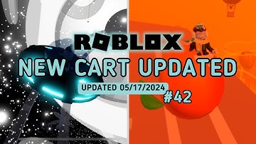 Roblox | Create a Cart Ride | New Carts Updated 05/17/2024 | Don’t use unstuck me ❌ #42