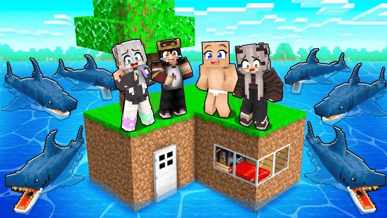 Minecraft AMA 24 Saat Adada Hayatta Kaldık