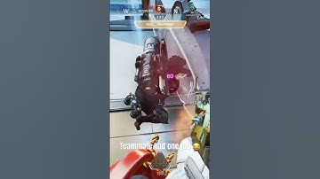 I won a 2 v 1 my teammate was afk 😂 #apexlegends #kazehugo #gaming #shorts #viral