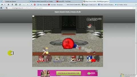 Super Smash Flash 2 Demo V0.8 Gameplay - Shadow Mario VS Lordvinking