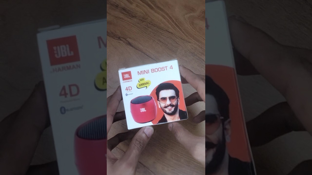 JBL Mini Boost 4 Unboxing...