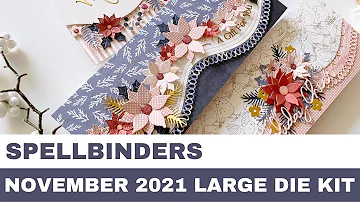 #100 Spellbinders November 2021 Large Die Kit - Card Inspirations