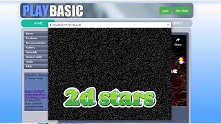 2D Stars Example
