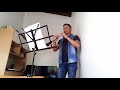 GIANT STEPS OF JOHN COLTRANE BY FÉLIX MENDOZA, OBOE YAMAHA YOB 43I.