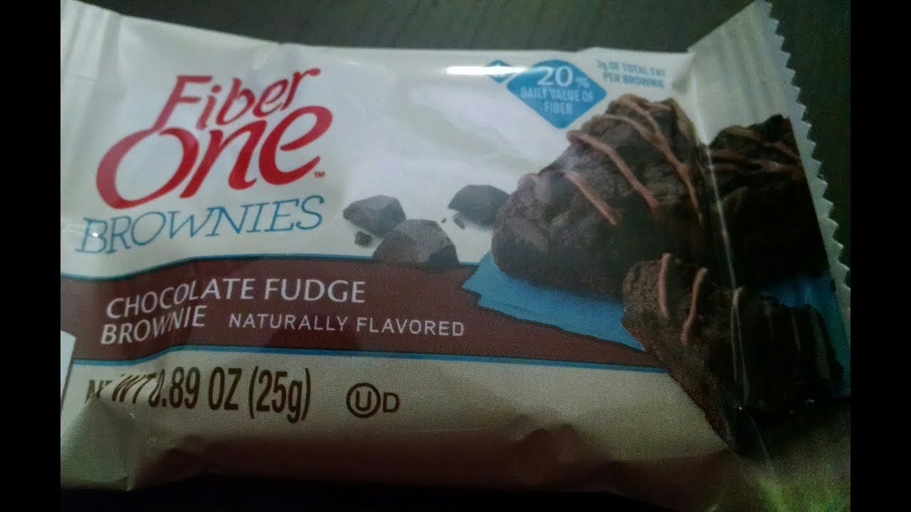Fiber One Chocolate Fudge Brownie YouTube