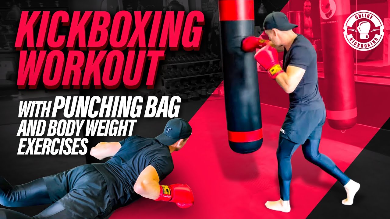 Kickboxing Power-Up Punching Bag and Bodyweight Home Workout - Boost Your Fitness - Class