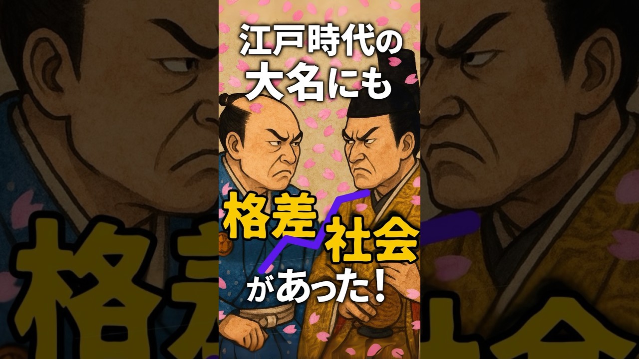 動画解説】江戸時代の大名にも「格差」があった！｜譜代・親藩・外様の