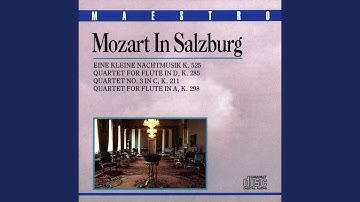 Quartet No 3 in C, K 211: Un Poco Adagio