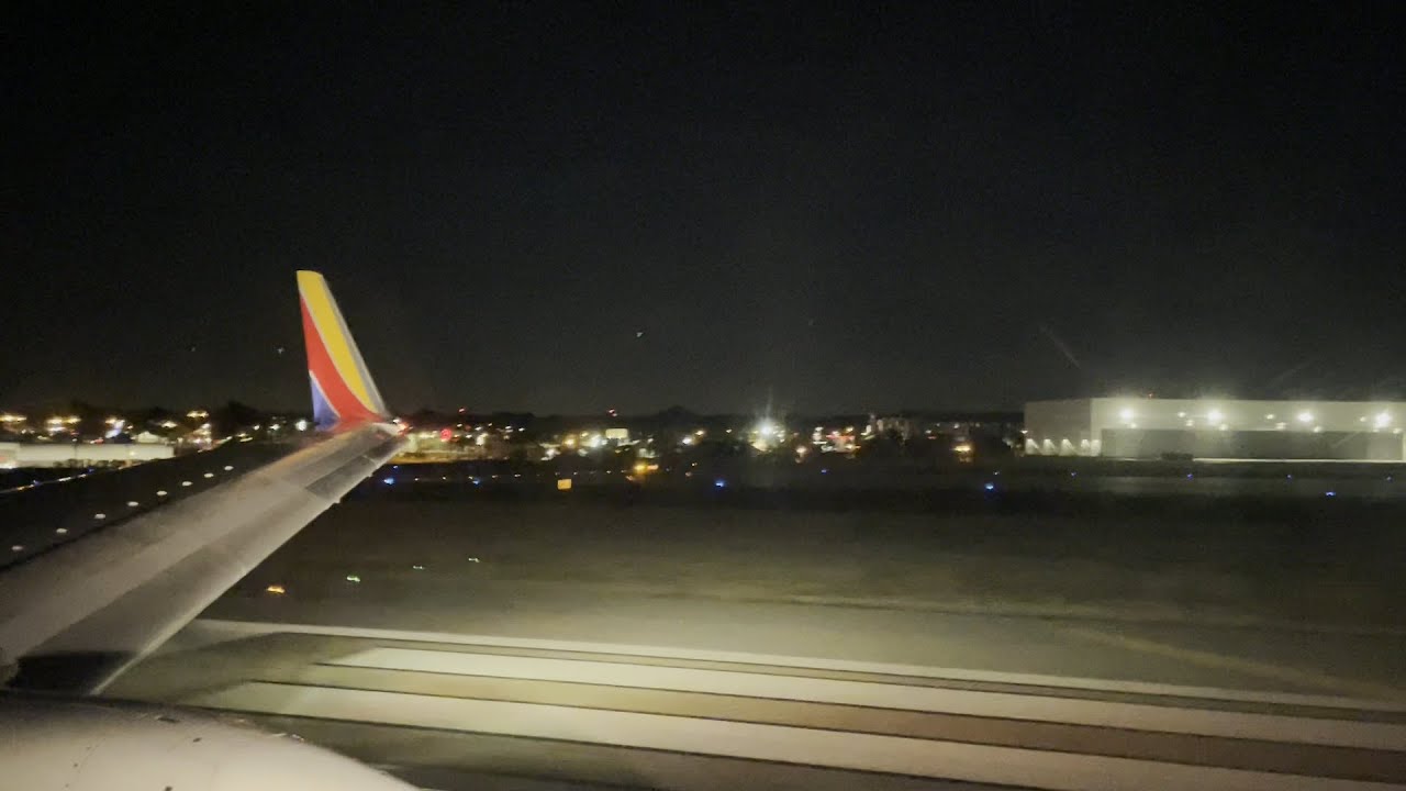Southwest Airlines Boeing 737700 Takeoff from Dallas Love Field