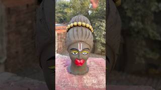 hanuman ji mitti murti makings/ hanuman idol makings/hanuman clay making #shorts#video#making#shorts
