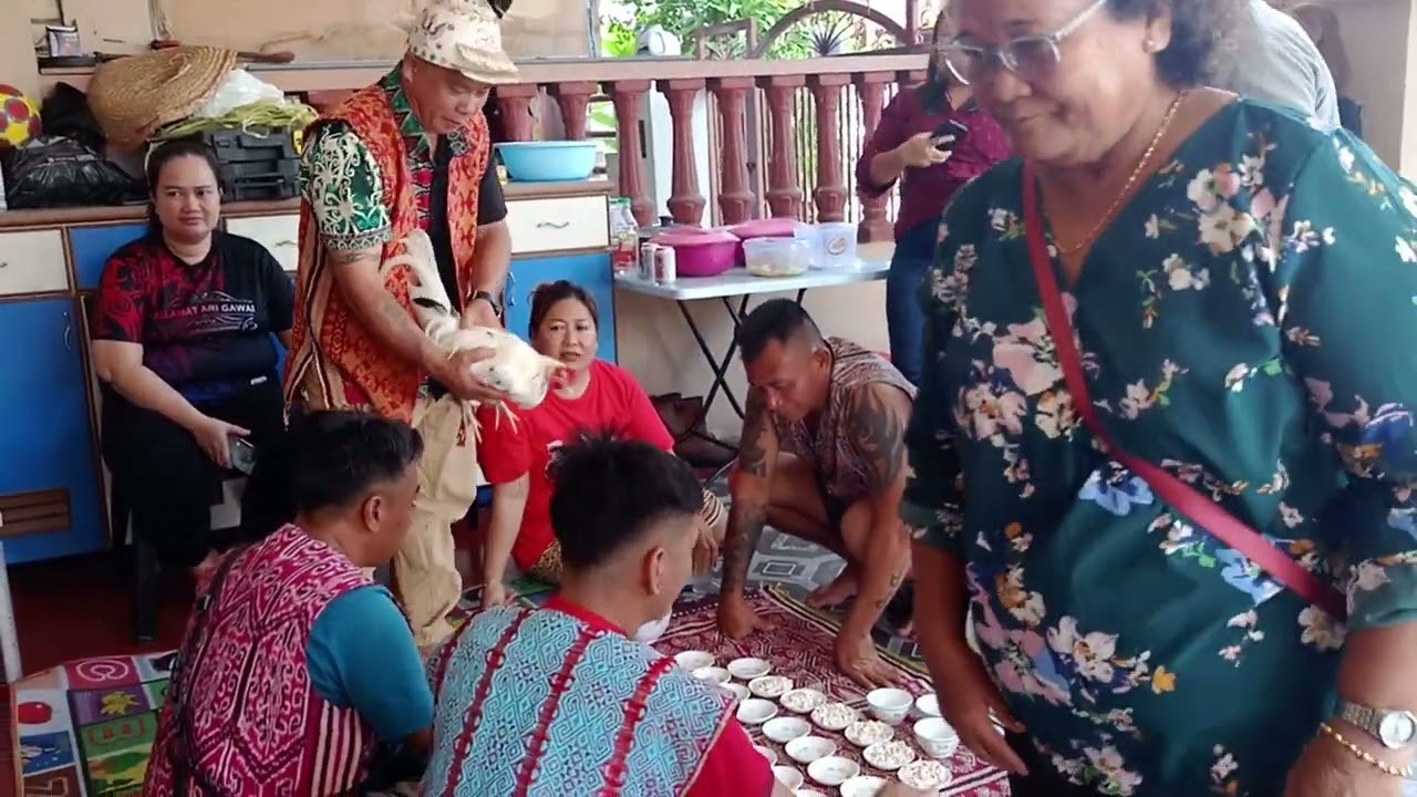 Adat asal iban Piring NGALU PENGABANG 31.05.2024