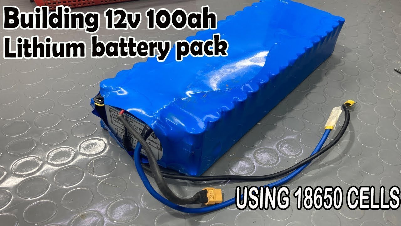 Building a 12V 100Ah Lithium BATTERY Pack at Home | Full Guide! - YouTube
