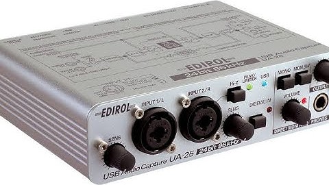 Roland Edirol UA 25 | Edirol UA 25 | Roland Edirol
