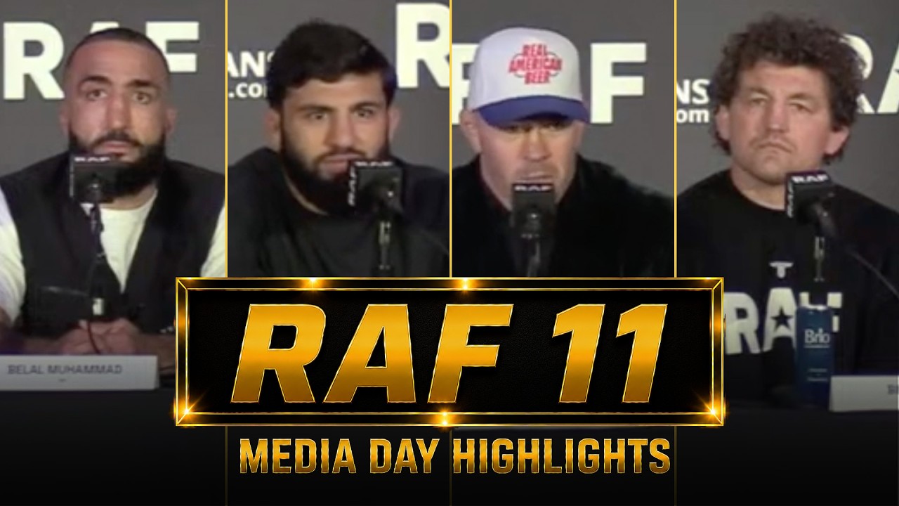 RAF 11 Media Day Highlights | Tsarukyan vs. Covington | Askren vs. Muhammad | MMA Fighting