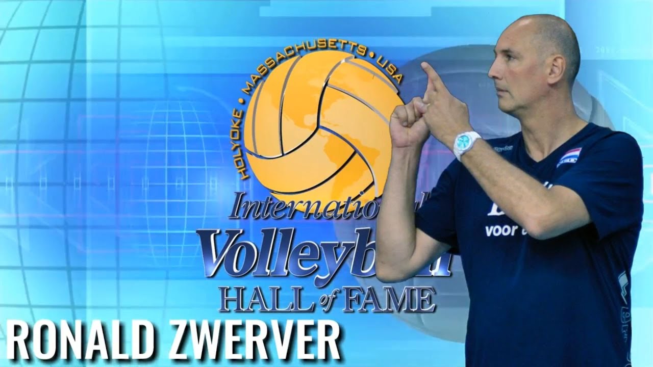 Ronald Zwerver 2017 International Volleyball Hall of Fame Induction